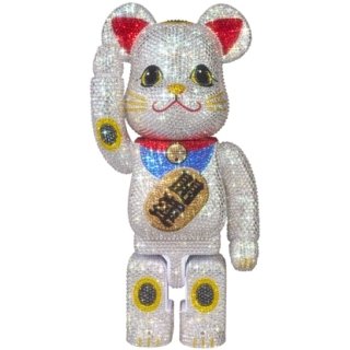 BE@RBRICK CRYSTAL DECORATE 招き猫 開運 400％