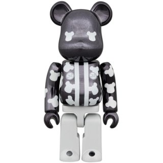 BE@RBRICK メ組 はっぴ 黒メッキ 100％
