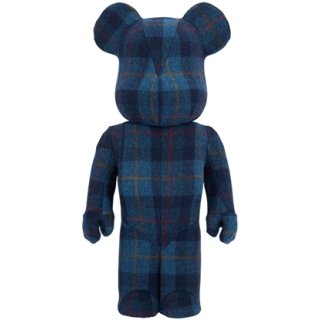 BE@RBRICK HARRIS TWEED HEBRIDES BLUE 1000％