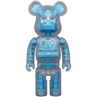 BE@RBRICK HxS (HIROTA SAIGANSHO) METALLIC BLUE 400％