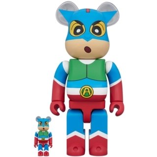 BE@RBRICK アクション仮面しんちゃん 100％ & 400％