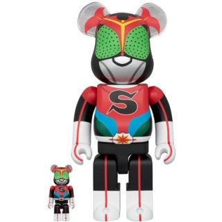 BE@RBRICK 仮面ライダーストロンガー 100％ & 400％