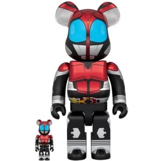 BE@RBRICK 仮面ライダーカブト 100％ & 400％