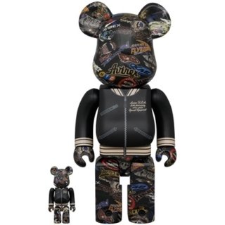 BE@RBRICK AVIREX 50th VARSITY 100％ & 400％