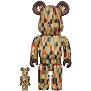 BE@RBRICK 六角寄木 100％ & 400％