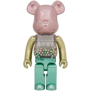 MY FIRST BE@RBRICK 1st COLOR CHROME Ver. 1000％
