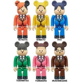 BE@RBRICK 東海オンエア 100％ 6PCS SET
