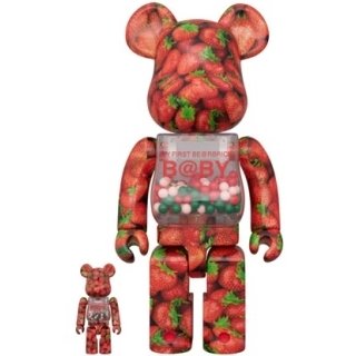 MY FIRST BE@RBRICK Strawberry Ver. 100％ & 400％