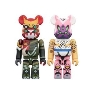 BE@RBRICK 2PCS SET エヴァンゲリオン 新2号機α & エヴァンゲリオン 8号機β 臨時戦闘形態