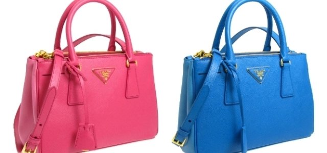 PRADA｜大阪心斎橋店オープン記念限定バイカラーの「サフィアーノ