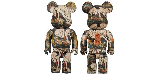 海外でも人気の高い歌川国芳「相馬の古内裏」がBE@RBRICK 100% & 400