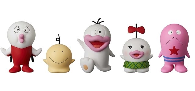 新オバケのQ太郎』のキャラクターがUDF5体セットで発売決定 | MEDICOM