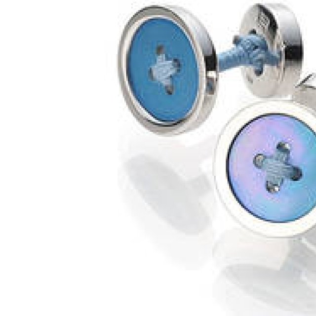 The "M.Y. LABEL" Cufflinks Fasten with Buttons