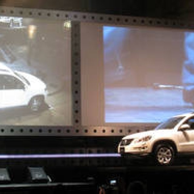 The compact SUV "Volkswagen Tiguan" has arrived.