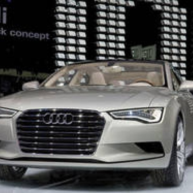 Audi Sportback Concept | Audi's take on the four-door coupé, the Sportback Concept.