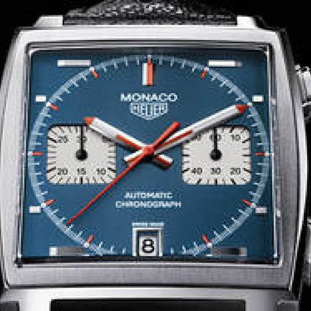Introducing the latest commemorative piece from TAG Heuer's "Monaco," celebrating its 40th anniversary this year.