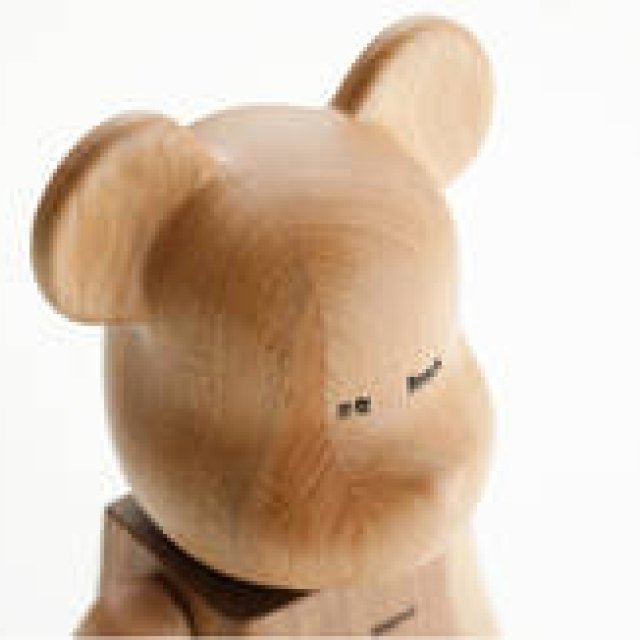 more trees × Karimoku: 400% BE@RBRICK Made from Thinned Wood Released