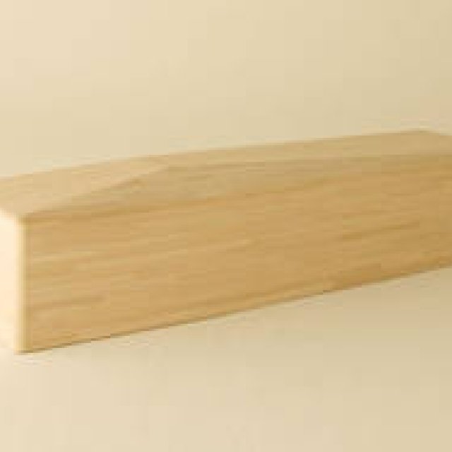 ecoffin × more trees: "Will" Coffin Made from Thinned Wood Launched