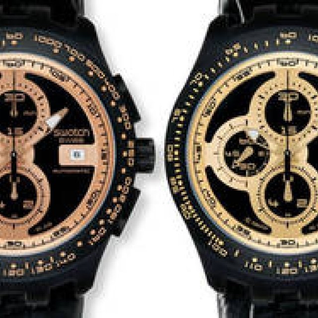 SWATCH | Chrono Automatic Collection Gold SVGB402 SVGB401