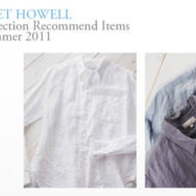 MARGARET HOWELL｜松浦弥太郎スペシャル・エッセイ「白いシャツを忘れたロンドンで」