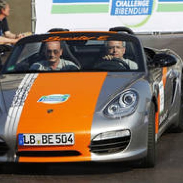 Porsche Boxster E Prototype | Michelin Challenge Bibendum