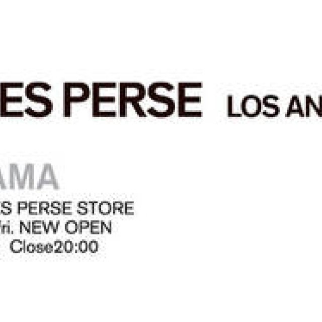 JAMES PERSE | High-Quality Casualwear: JAMES PERSE AOYAMA Opens
