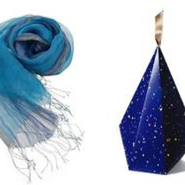 ISSEY MIYAKE INC. | "Midnight Blue" is the key color for the "WINTER GIFT 2011" fair.