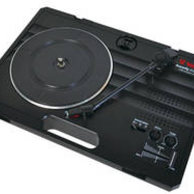 Vestax | New Black Color Arrives for Popular Portable Record Player