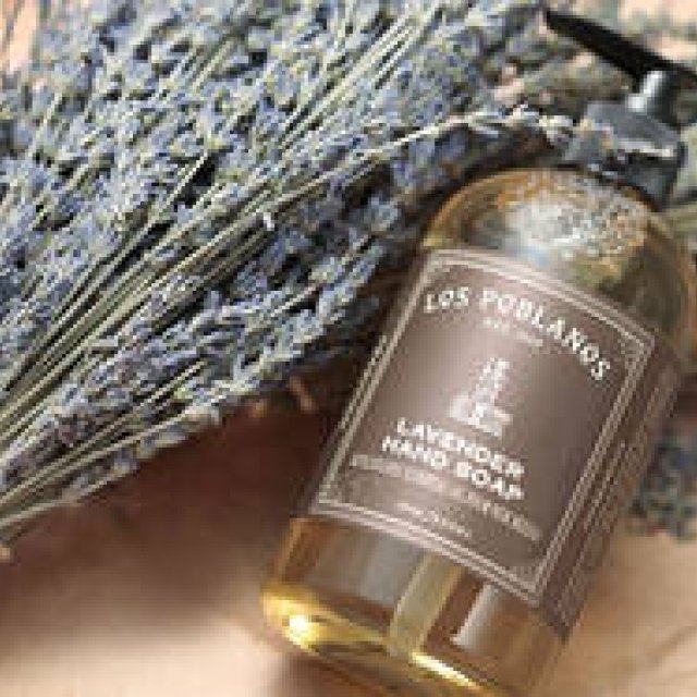 LOS POBLANOS | For the season of hand washing, the "Lavender Hand Soap" makes its Japan debut.
