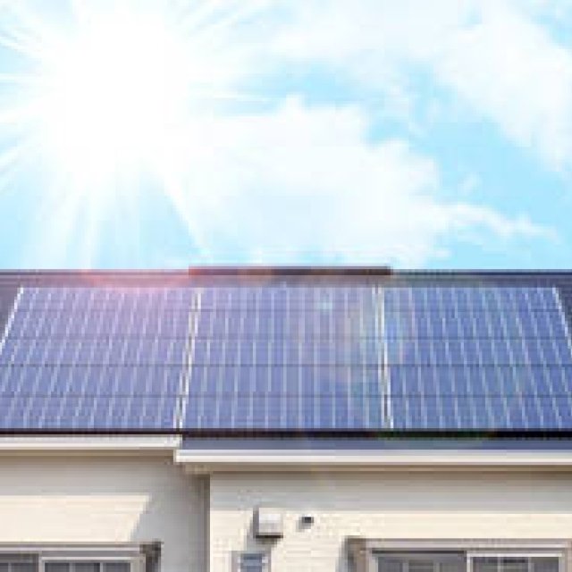 A Solar Power Generation System Service for Sharing Output