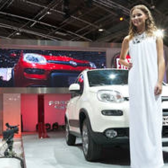 Fiat Exhibits Fiat 500L, Panda 4x4, and More at the Paris Motor Show