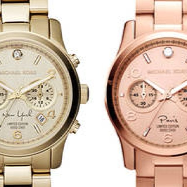 MICHAEL KORS | Limited Edition Watches Inspired by New York and Paris Now Available