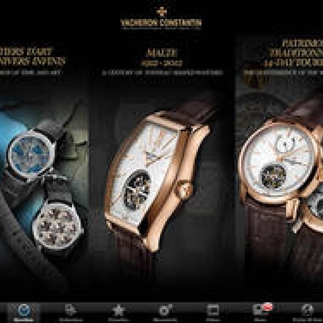 VACHERON CONSTANTIN | An iPad App Exploring the Manufacture's Craftsmanship and Beauty