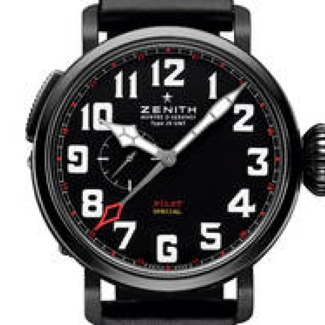 ZENITH | Limited Edition Black Pilot Watch
