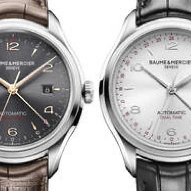 Baume & Mercier | The "Clifton GMT" Displays Two Different Times