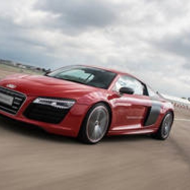 A Drive in the Audi R8 e-tron