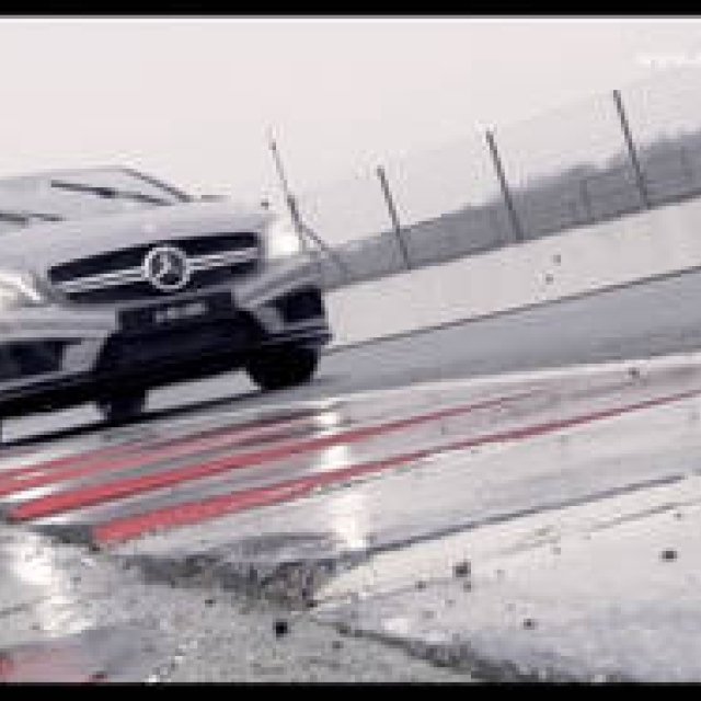 Lewis Hamilton Drives the 45 AMG