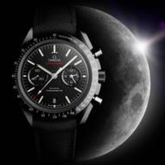 OMEGA | The Latest All-Black "Moonwatch" Model