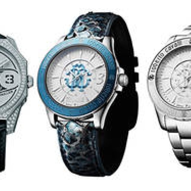Roberto Cavalli Unveils Watch Collection in Collaboration with Franck Muller