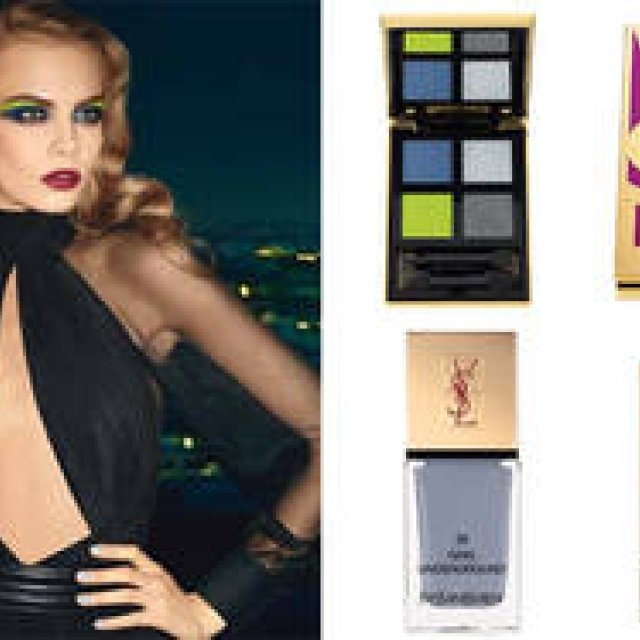 YVES SAINT LAURENT | The theme for the YSL woman's Autumn/Winter makeup is "CITY DRIVE."