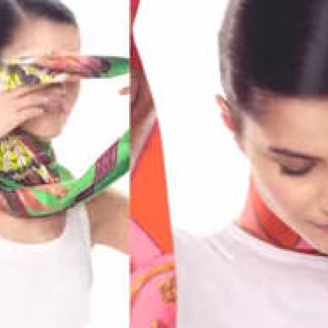 Hermès | 'SILK KNOTS' - The Free App to Enjoy Scarves More