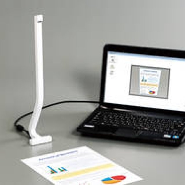 KING JIM | Stand-type scanner compatible with A4 size