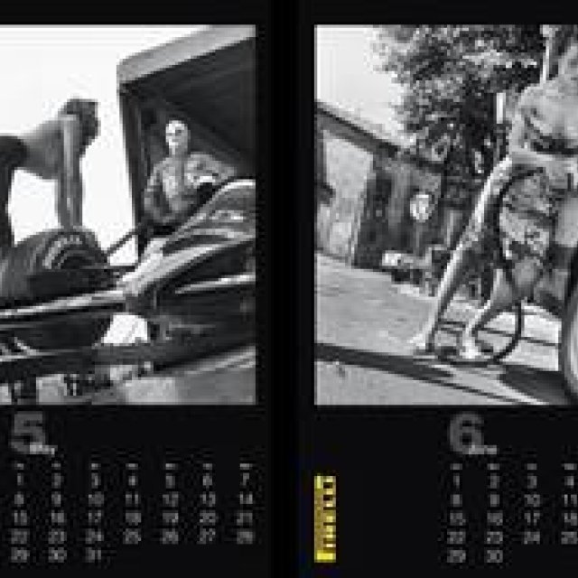 PIRELLI Releases “Unpublished Calendar” by Helmut Newton