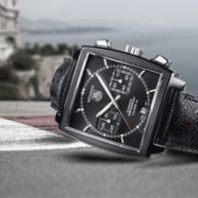 TAG Heuer | The iconic "Monaco" in a highly anticipated all-black model