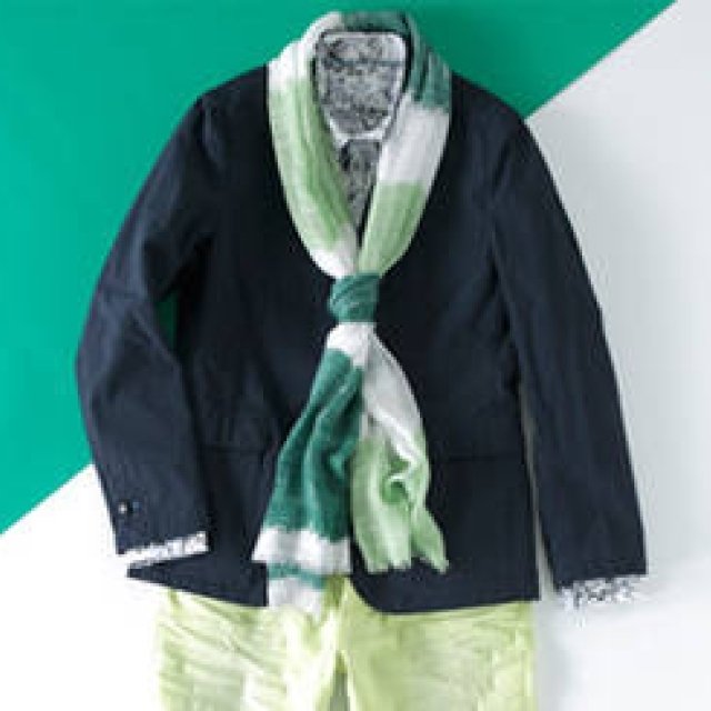HANKYU MEN'S TOKYO | Lighten Up: April's "DRESSING GREEN"