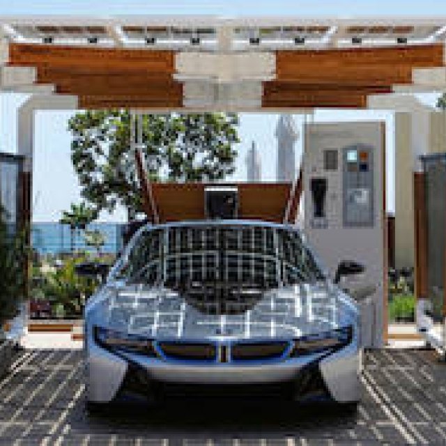 BMW Proposes Solar Carports to Complement the i Series