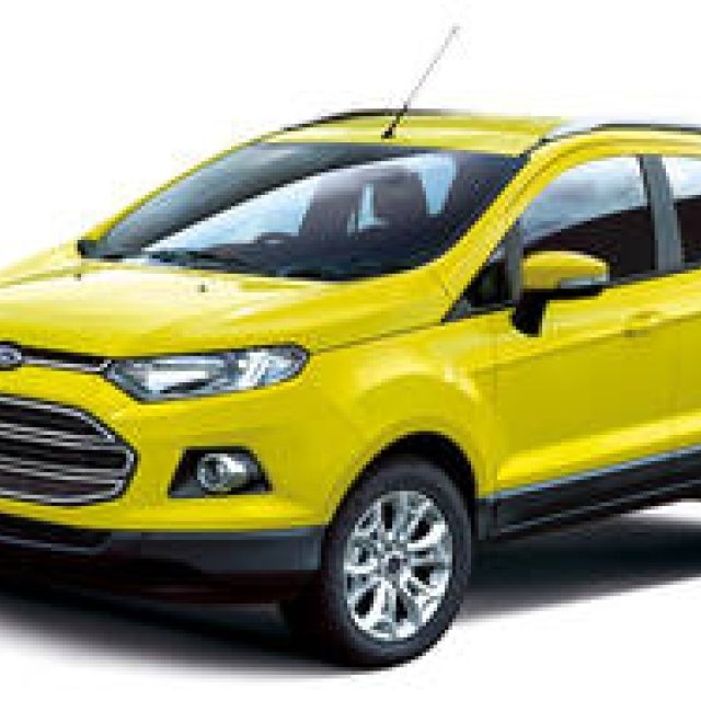 A special edition EcoSport in vibrant yellow | Ford