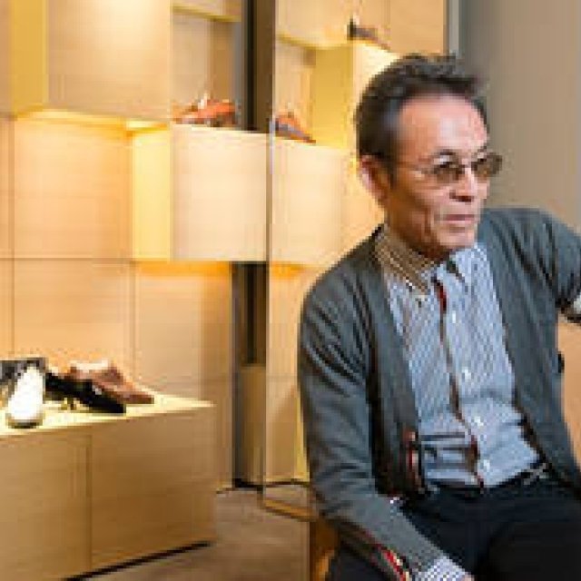 Kazumi Kurigami Orders Boots at the "John Lobb By Request Fair 2015" | JOHN LOBB