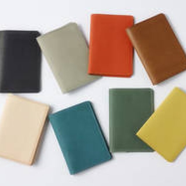 A passport cover in tanned leather that neatly holds both tickets and cards | PRODUCT Tokyo Tips April 2015