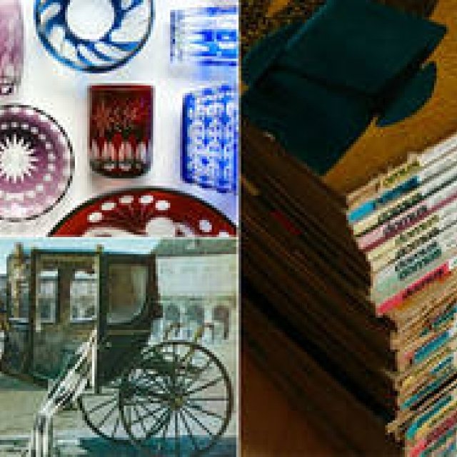 A Market for Architectural and Design Books and Vintage Cut Glass: 'Collection Market' at METROCS